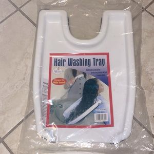 Hair washing tray